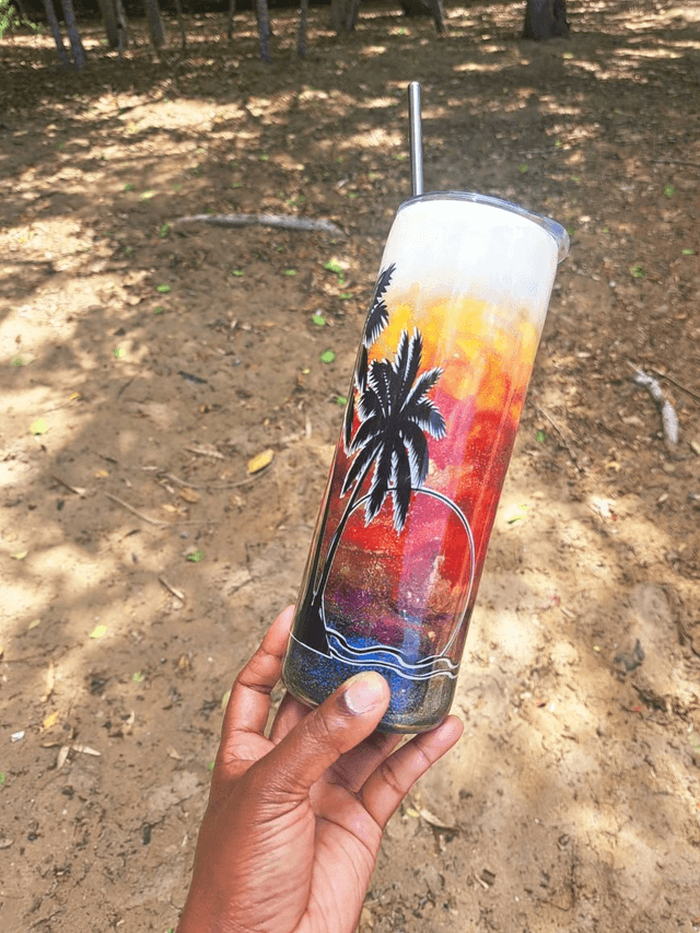 Sunset tumbler 