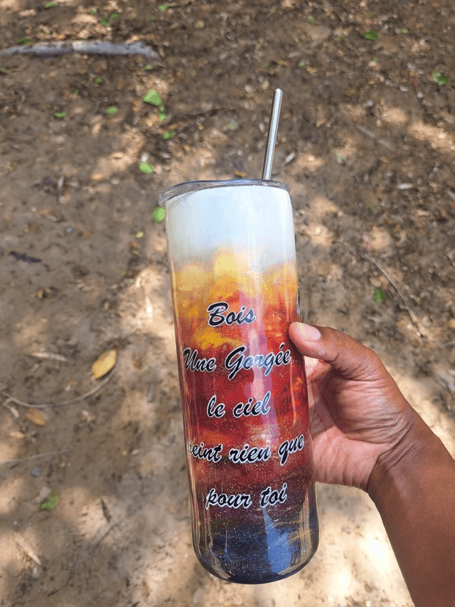 Sunset tumbler 