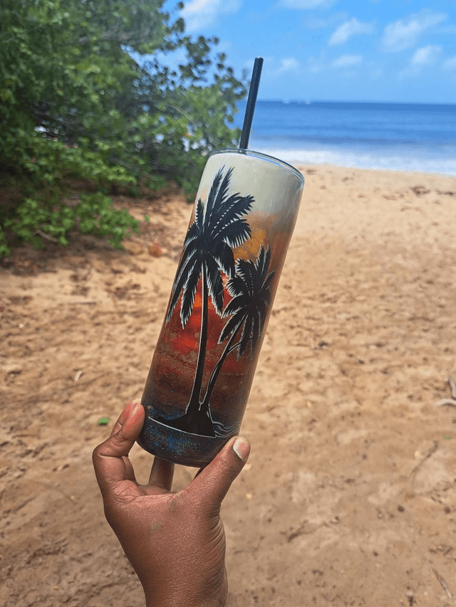 Sunset tumbler 