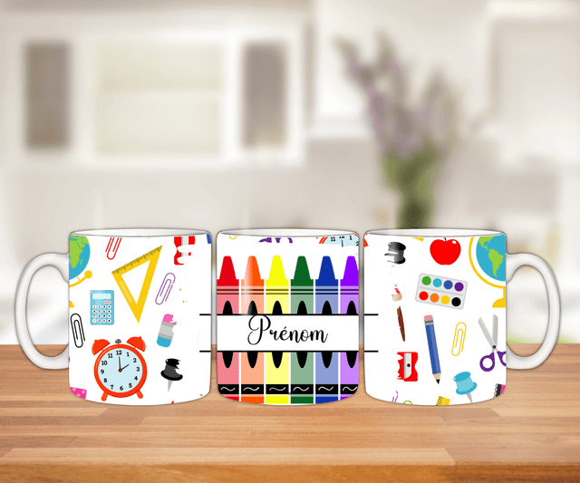mug crayon 